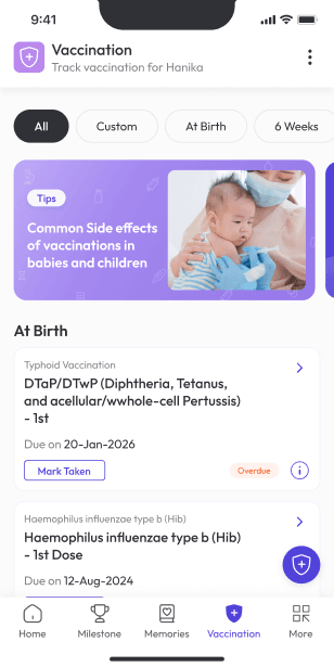 Vaccination Tracker